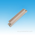 Conector vertical hembra media b